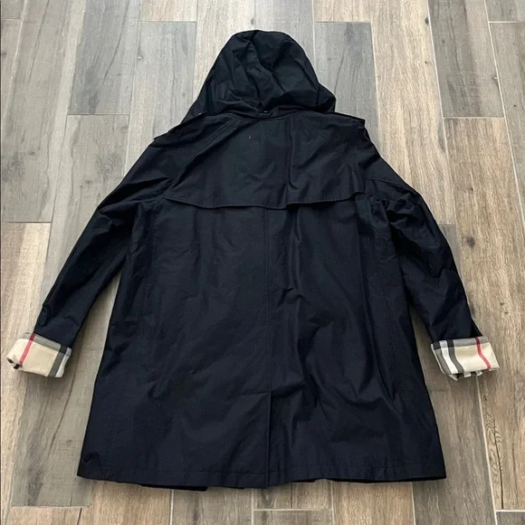 Burberry London Rain Trench Coat Size 14 - Picture 3 of 8
